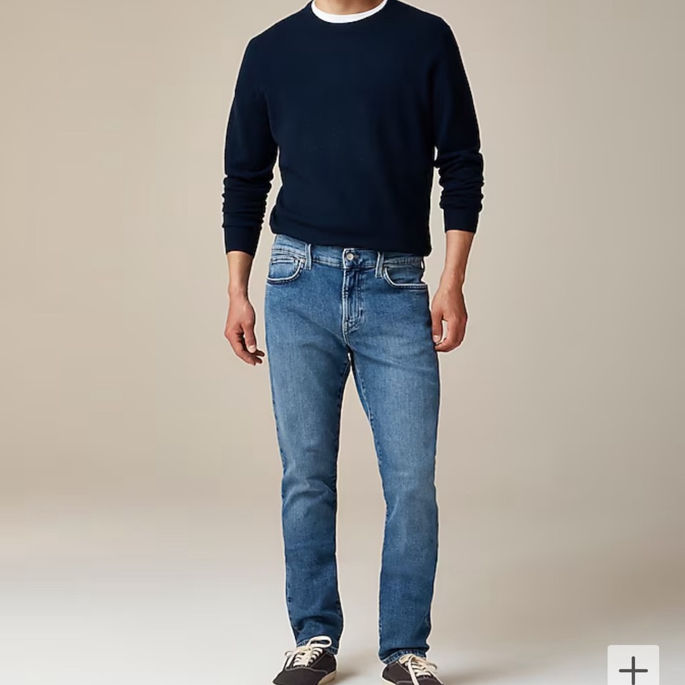 J. Crew 484 Slim-fit stretch jean